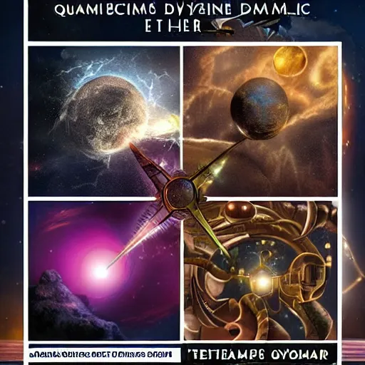 Image similar to quantum dynamics, science fiction fantasy, very detailed