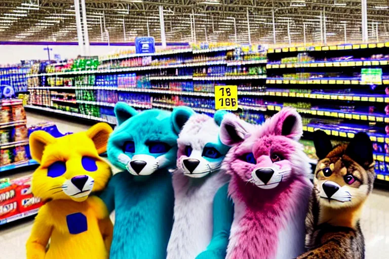 Image similar to photo of fursonas for sale at walmart