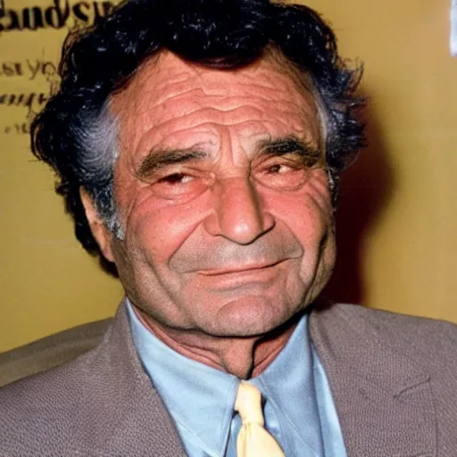 Image similar to peter falk. as captain jack o'neil,