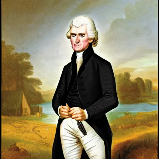 Image similar to Thomas Jefferson farming