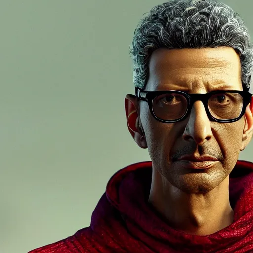 Image similar to hyperrealistic dslr film still of jeff goldblum disguised as legume, stunning 8 k octane comprehensive 3 d render, inspired by istvan sandorfi & greg rutkowski & unreal engine, perfect symmetry, dim volumetric cinematic lighting, extremely hyper - detailed, incredibly real lifelike attributes & flesh texture, intricate, masterpiece, artstation, stunning