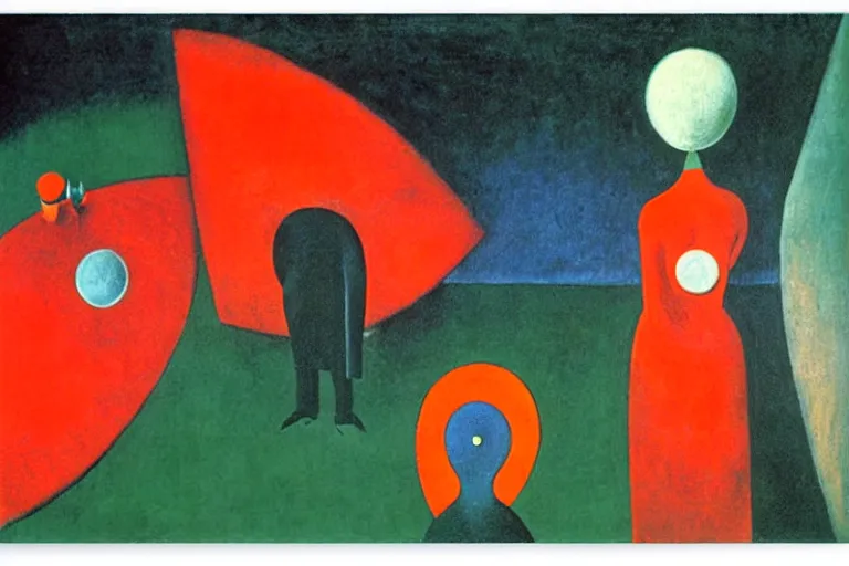 Image similar to inflation!!! money!!!!! and supply chain hurting global population, colors red, orange, white, dark green, dark blue, abstract oil painting by leonora carrington, by max ernst