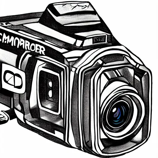 Image similar to camcorder drawing