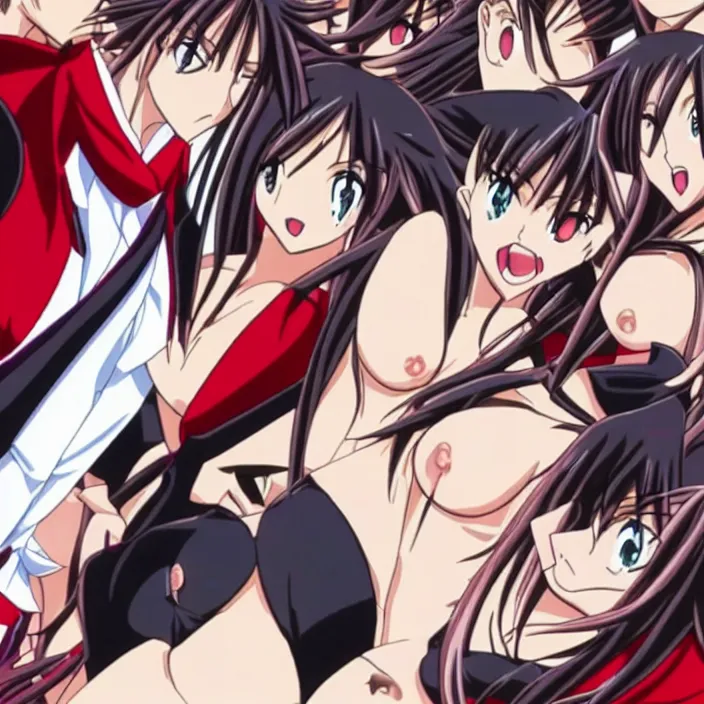 Image similar to highschool dxd scenes