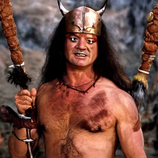 Image similar to bill murray as conan the barbarian