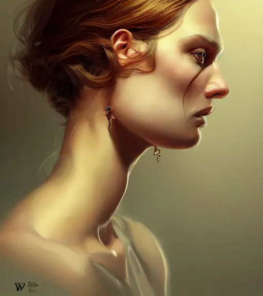 Prompt: portrait of a woman in heightened detail, poised, intense emotion, detailed facial expression, detailed surroundings, intricate, elegant, highly detailed, centered, digital painting, artstation, concept art, smooth, sharp focus, illustration, by ( pokemon ), wlop