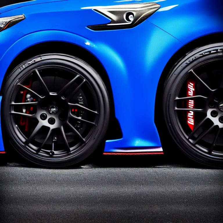 closeupphoto Nissan BN Sports turbo illegal roadside Stable