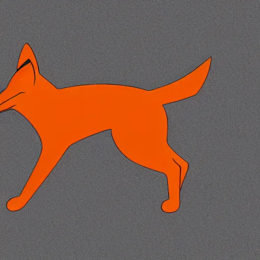 Prompt: modern corporate logo for a company made in the 2 0 0 0 s of a fox