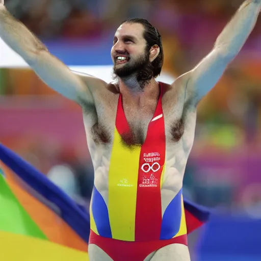 Image similar to hairy cobi from the Barcelona olympic games