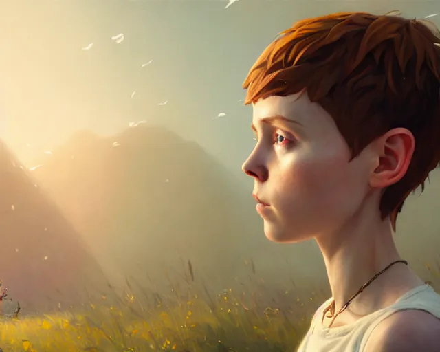 Prompt: highly detailed portrait of sophia lillis, in life is strange, stephen bliss, unreal engine, fantasy art by greg rutkowski, loish, rhads, ferdinand knab, makoto shinkai and lois van baarle, ilya kuvshinov, rossdraws, tom bagshaw, global illumination, radiant light, detailed and intricate environment