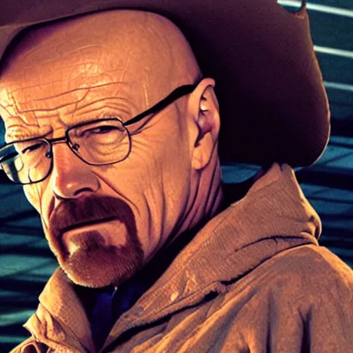 Image similar to walter white is freddy krueger, cinematic lighting