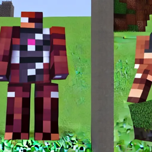 Prompt: minecraft skin of queen elizabeth, queen elizabeth in minecraft, as a minecraft skin