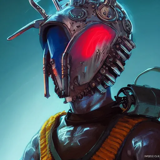 Image similar to cyberpunk viking helmet mask warrior goddess robot ninja fantasy, art gta 5 cover, official fanart behance hd artstation by jesper ejsing, by rhads, makoto shinkai and lois van baarle, ilya kuvshinov, ossdraws