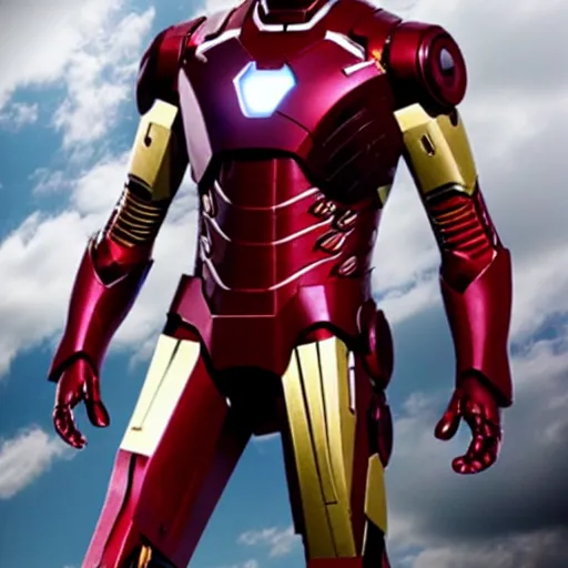 Image similar to david tennant as iron man