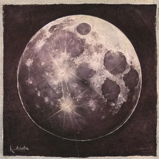 Image similar to portrait of an unkle moon