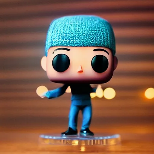 Image similar to “ very very intricate photorealistic photo of a jeff bezos funko pop, photo is in focus with detailed studio lighting, award - winning ”