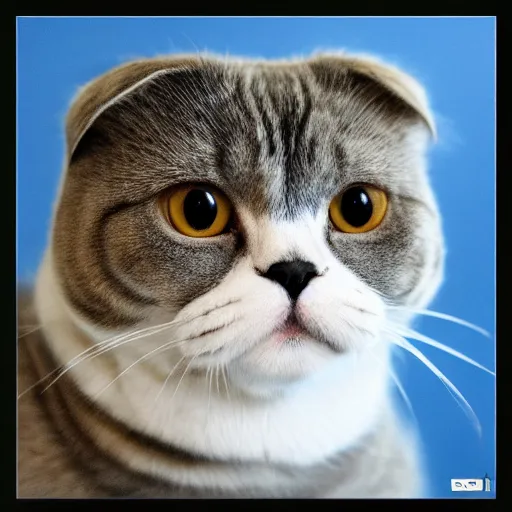 Prompt: scottish fold, photo realistic