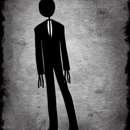 Prompt: Slenderman as President