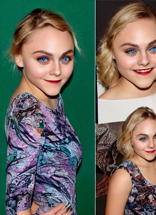 Prompt: AnnaSophia Robb in style of Picasso