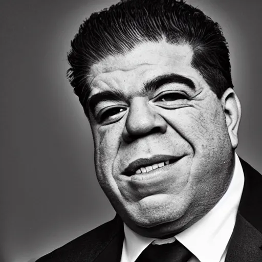 Prompt: Portrait of Joey Diaz as a godfather