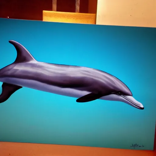 Image similar to part man part dolphin, hyper realistic rendering