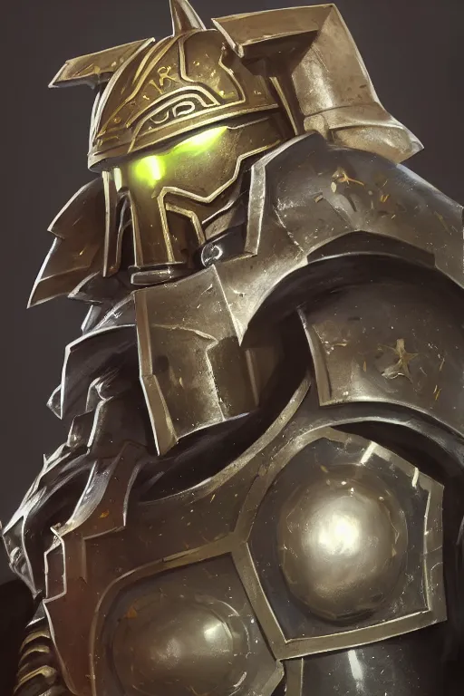 Image similar to armor portrait heros warhammer 4 0 k horus heresy fanart - the primarchs emperor by johannes helgeson animated with vfx concept artist & illustrator global illumination ray tracing hdr fanart arstation zbrush central hardmesh 8 k octane renderer comics stylized