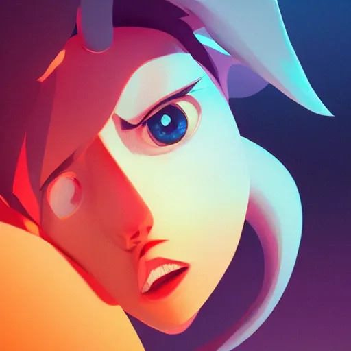 Image similar to face icon stylized minimalist sony playstation 5, loftis, cory behance hd by jesper ejsing, by rhads, makoto shinkai and lois van baarle, ilya kuvshinov, rossdraws global illumination