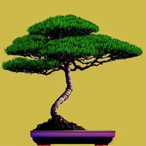 Image similar to bonsai tree! but minimalistic concept art by frank stella gilleard james whalen tom, colorful, soft light, trending on artstation, minimalism