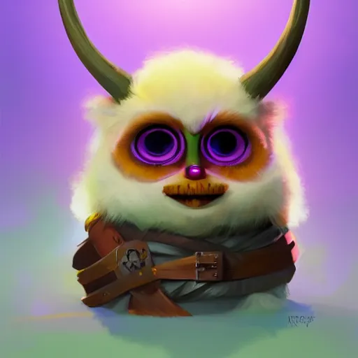 Prompt: viking furby, 2d game fanart behance hd by Jesper Ejsing, by RHADS, Makoto Shinkai and Lois van baarle, ilya kuvshinov, rossdraws global illumination, flat design