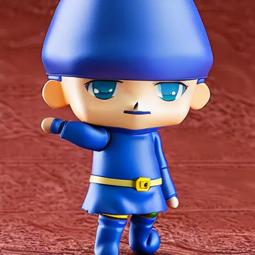 Image similar to a sandman nendoroid, product shot