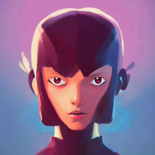 Image similar to face icon stylized minimalist x - men, loftis, cory behance hd by jesper ejsing, by rhads, makoto shinkai and lois van baarle, ilya kuvshinov, rossdraws global illumination