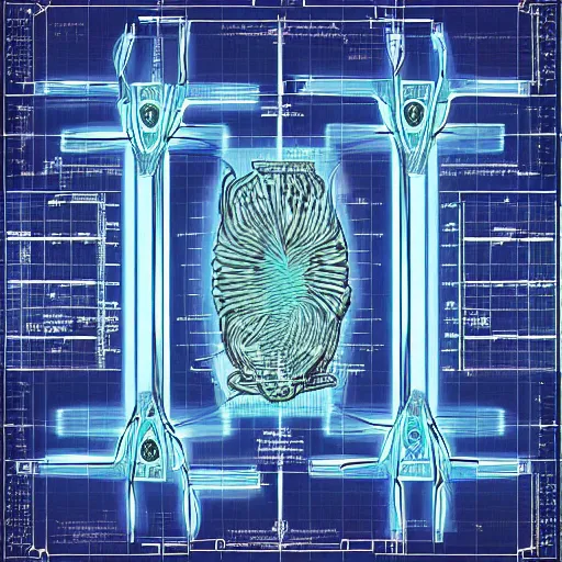 Image similar to blueprints for immortality