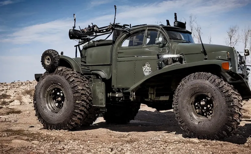 Image similar to ural from hard truck apocalypse,