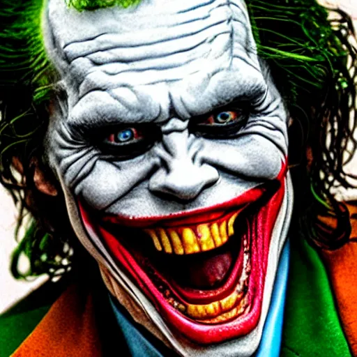 Image similar to Willem DaFoe as the Joker