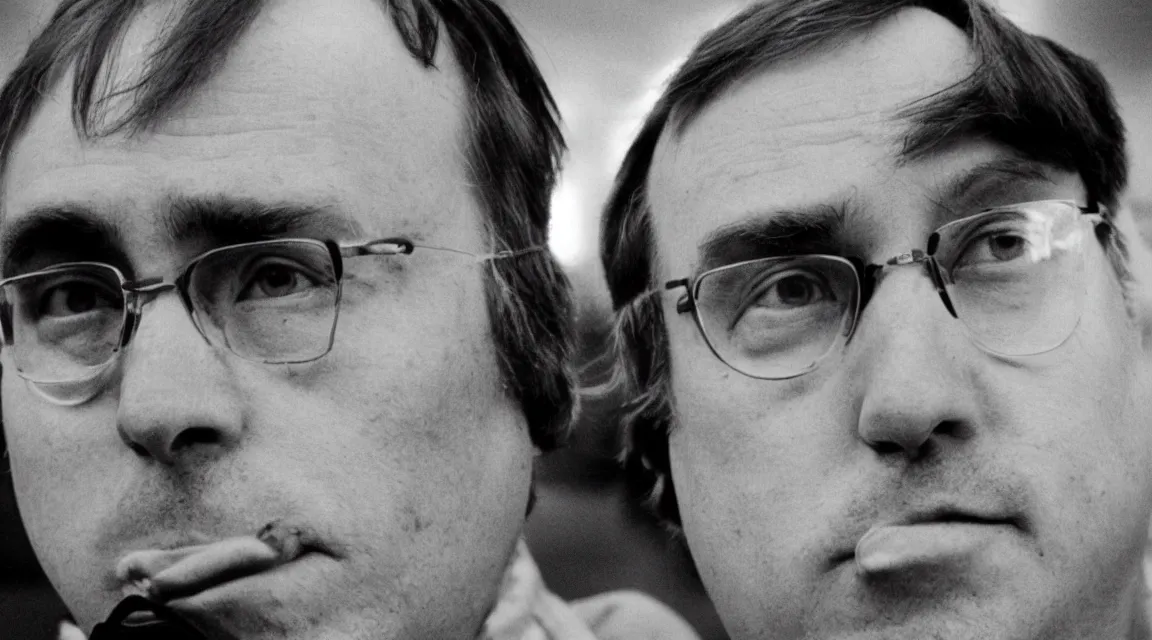 Image similar to portrait of Linus Torvalds, by Henri Cartier-Bresson