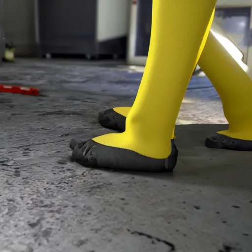 Image similar to hazmat team removes crusty stained stiff sock using tongs taking photos, photorealistic, unreal engine