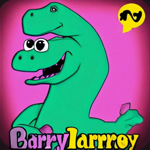 Image similar to barney the dinosaur