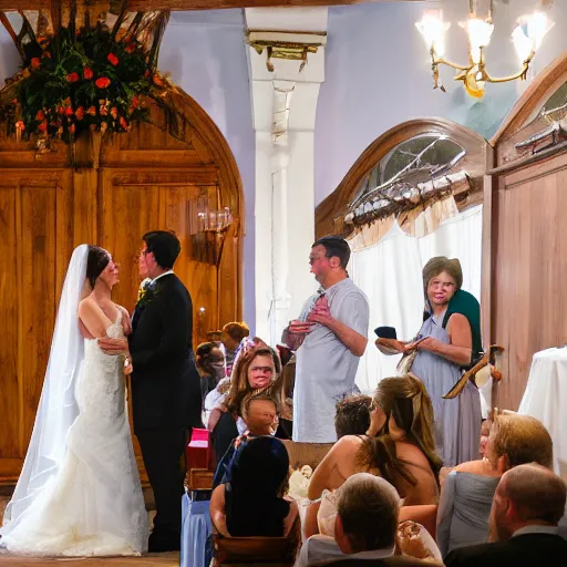 Image similar to a jewish wedding