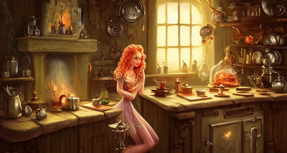 ArtStation - Magical Kitchen