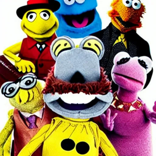 Image similar to The Watchmen as Muppets