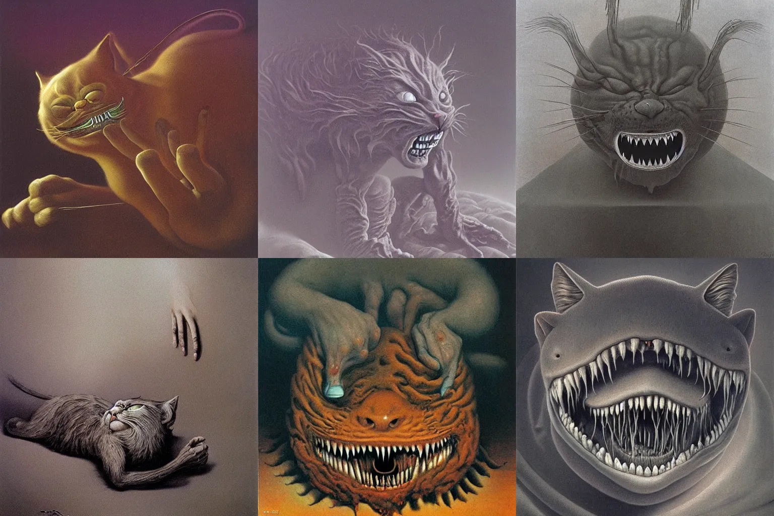 Creepy Garfield  Creepy drawings, Horror art, Cartoon drawings of animals