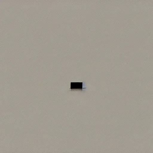 Prompt: a minimalist painting of loneliness