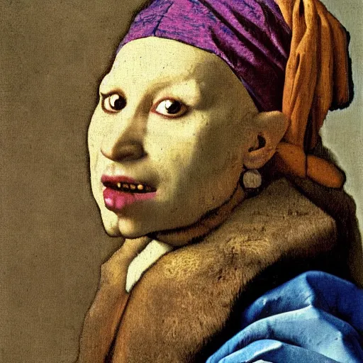 Image similar to retarded wolf, johannes vermeer