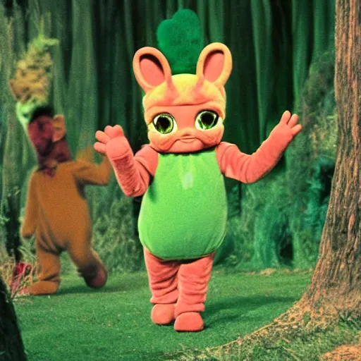 Image similar to Margay Teletubbies