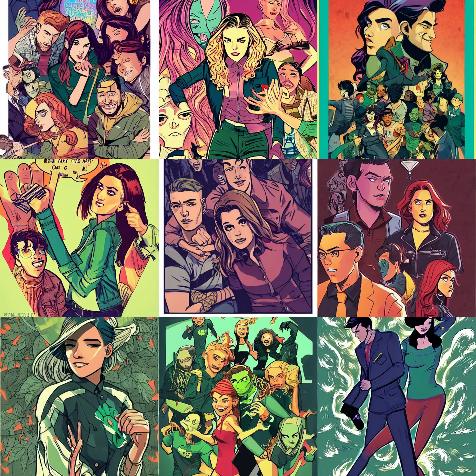 Image similar to art by Gabriel Picolo