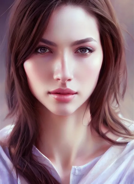 Prompt: photo of a gorgeous young woman in the style of stefan kostic, realistic, sharp focus, 8 k high definition, insanely detailed, intricate, elegant, art by stanley lau and artgerm