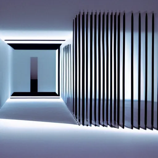 Image similar to interior design by james turrell