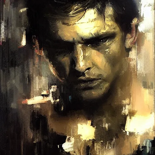 Prompt: face protrait of aqua man,, jeremy mann painting