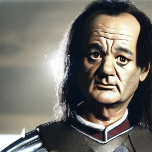 Image similar to bill murray as a klingon
