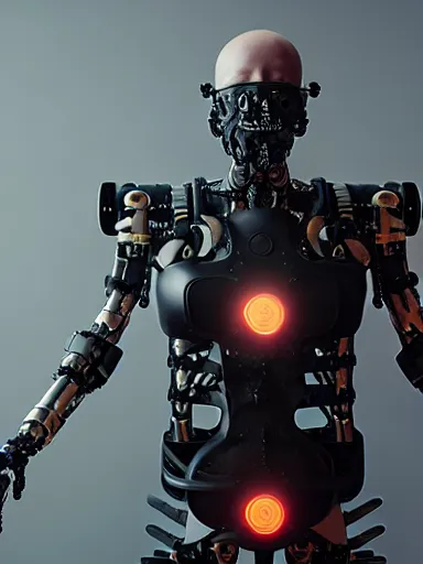 Prompt: cybernetic warrior exoskeleton 4 k, quixel megascans, photorealism, cgi, digital concept art, redshift render, cinematic, filmic